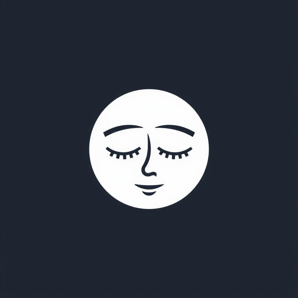 Icon representing stress reduction