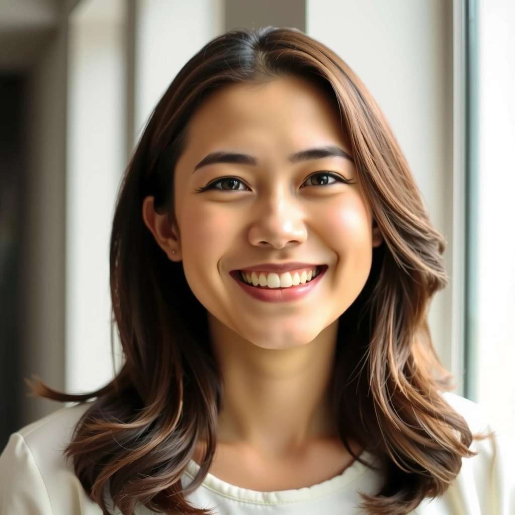 Student testimonial photo - Sarah Chen